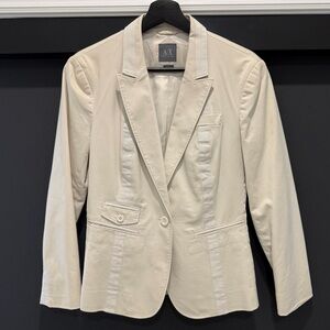 Armani Exchange Cream Blazer